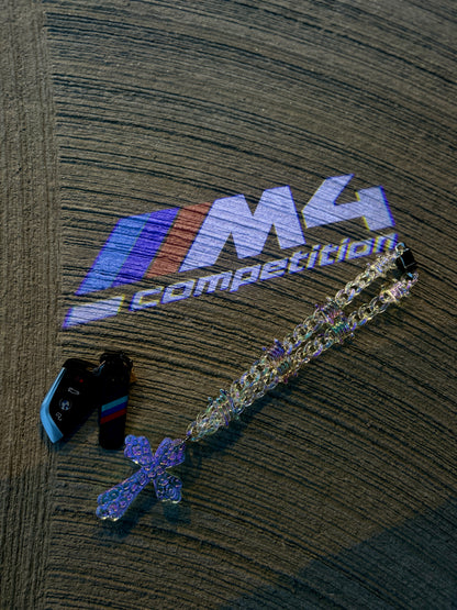 Acrylic Necklace 'Iridescent'